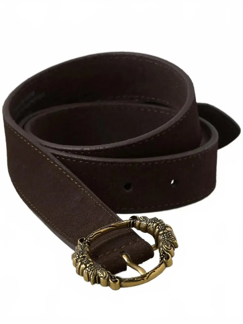 AE Suede Leather Belt American Eagle NWT Brown Small